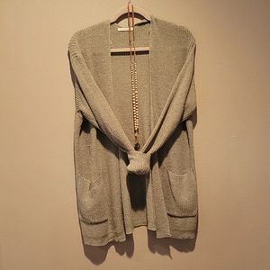Sage Green Cardigan, Medium, Staccato
